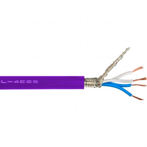 Canare L-4E6S Star Quad Mic Cable - Purple - Per Foot
