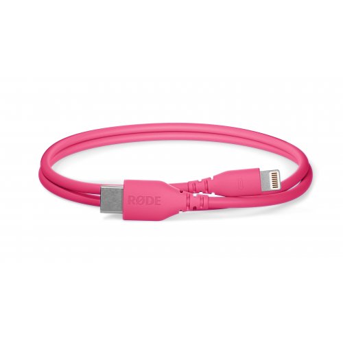 RODE SC21 30cm Lightning to USB-C Cable - Pink