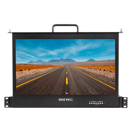 Seetec SC173-HD-56 17.3in 1U Pull Out Rack Mount Monitor - HDMI