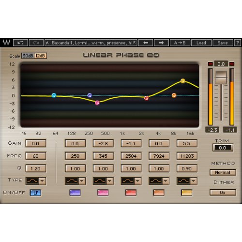 Waves Linear Phase EQ Plug-in (Download)