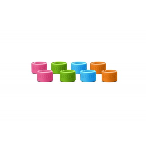 RODE XLR-ID Colour Coded Rings (8-Pack)