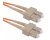 AVShop Multimode Duplex SC/SC 62.5µ Fiber Cable - 10 Foot