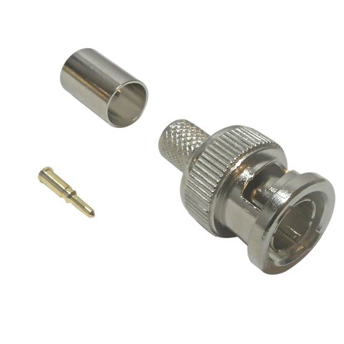 AVShop BNC Male RG6 Crimp Connector