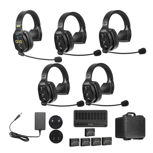 Saramonic WiTalk 5-Person Wireless Single-Ear Headset Intercom System