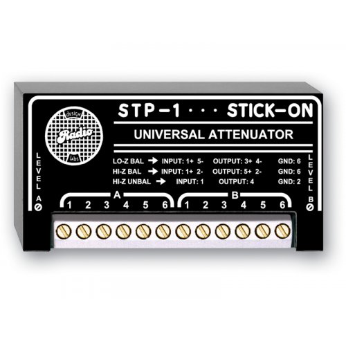 RDL STP-1 Universal Audio Attenuator - 2 channel