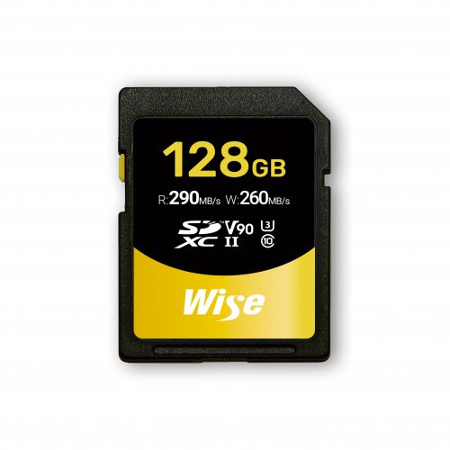 Wise SDXC UHS-II V90 Memory Card - 128GB