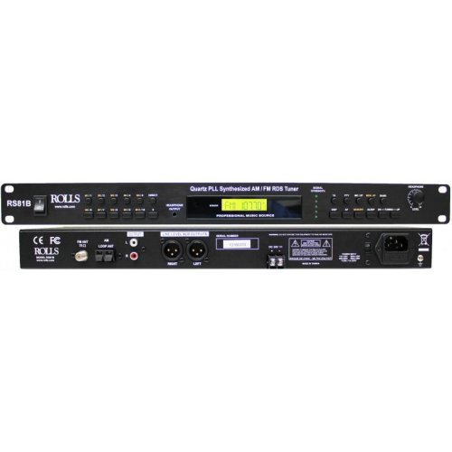Rolls RS81B Quartz PLL Synthesized AM/FM Tuner