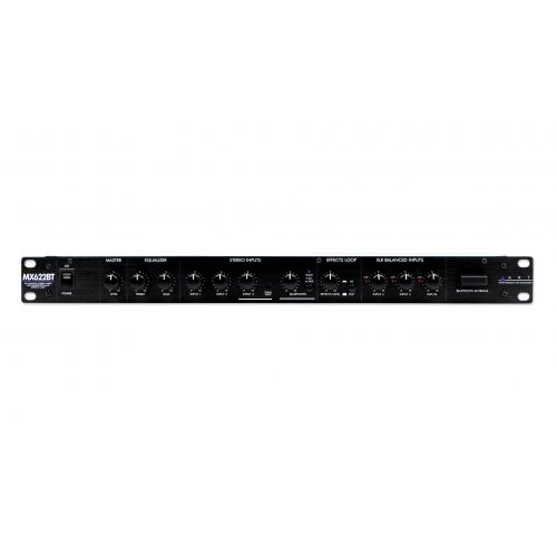 ART MX622BT Six Channel Stereo Mixer with Bluetooth and Effects Loop