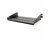 AVShop 2U 250mm Deep Black Vented Rack Shelf w/ Quick Mounting System