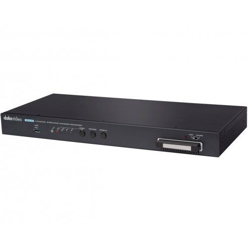 Datavideo NVS-40D 4-Channel Streaming Encoder/ Recorder (With 256GB SSD)