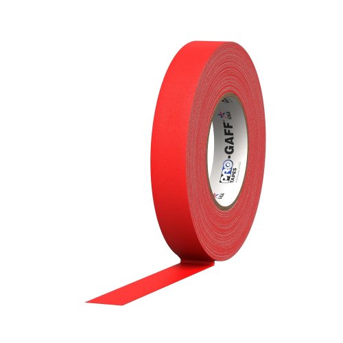 Pro Gaff 1in Cloth Gaffers Tape - Red