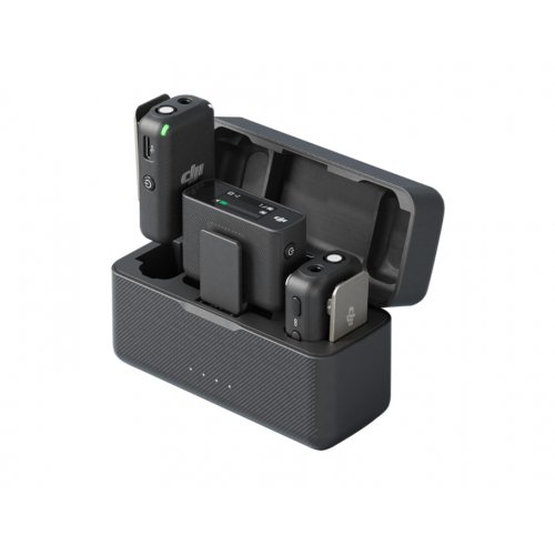 DJI Mic 2 Wireless Microphone System (2 TX + 1 RX + Charging Case)