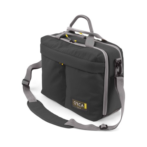 Orca Bags OR-550 Laptop Briefcase - Gray