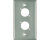 AVShop.ca Single Gang 2x D Neutrik Punch Wall Plate