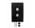 AVShop Wall Plate, 2-Port Keystone - Black