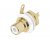 Rean NYS367-9 RCA Female Chassis Jack - White