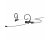 DPA 4266 CORE+ Omni Flex Headset Mic w/ MicroLock - 90mm Boom (Black)
