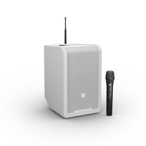 LD Systems ANNY 8 Battery-Powered Speaker w/ Handheld Mic - White