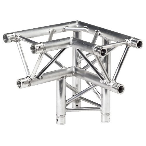 Global Truss F33 3-way 90-Degree Right Corner - Apex Down