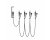 Sennheiser 509458 EW-D Power Distribution Cable