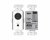 RDL RN2ML Wall-Mounted Bi-Directional Mic/Line Dante Interface 2x2 - White