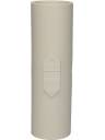 Hubbell Single Pole Camlock Turnaround Male Coupler - White