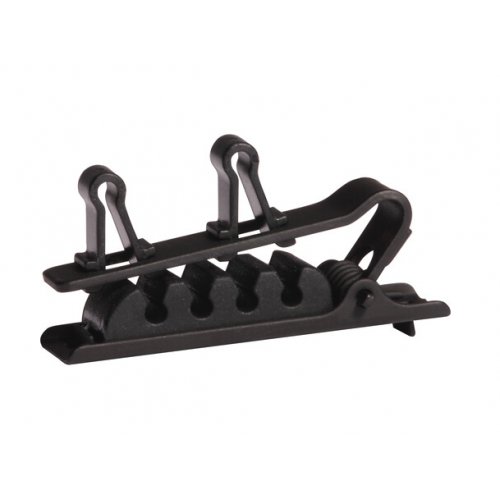 Shure Black Dual Tie Clip (3 Pack) for DuraPlex Microphones