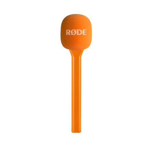 RODE Interview GO Handheld Adaptor for Select Wireless Transmitters - Orange