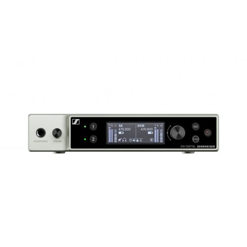 Sennheiser EW-DX EM 2 Wireless Digital Rack Receiver (Freq: Q1-9, Open Box)