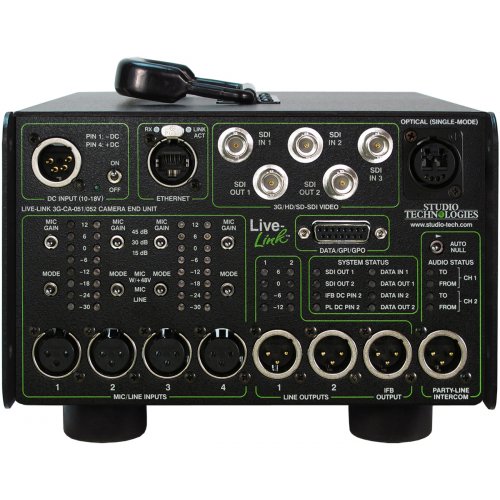 Studio Technologies LL-3G-CA-051 Live-Link Sr. Camera End Unit Portable Version