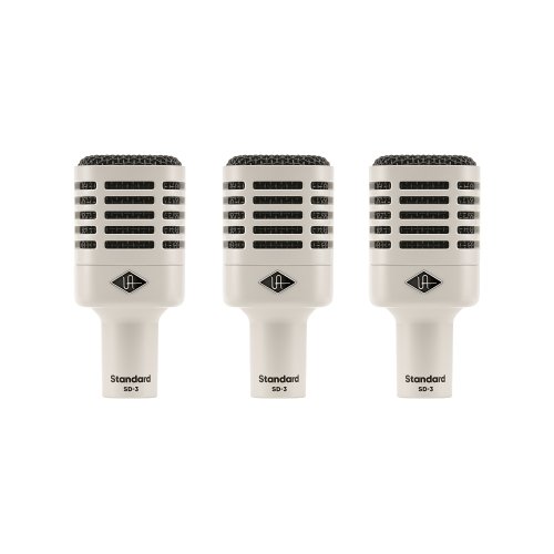 Universal Audio SD-3 Dynamic Microphone w/ Hemisphere Mic Modeling (3-Pack)