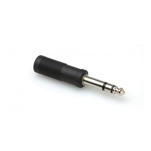 Hosa 1/4in TS Female to 1/4in TRS Male Adaptor