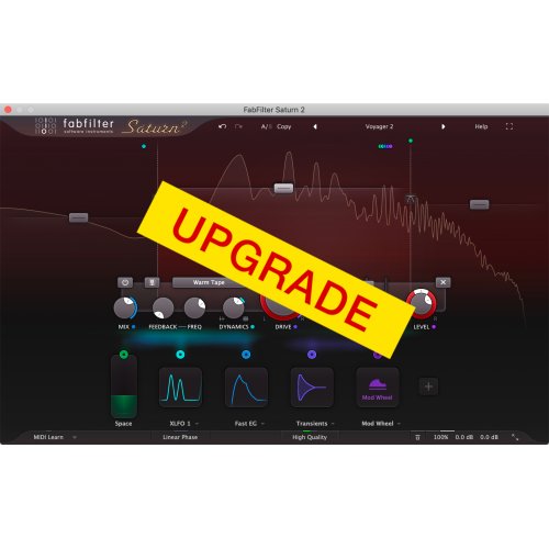 FabFilter Saturn 2 Distortion & Saturation Plug-in Upgrade (Download)