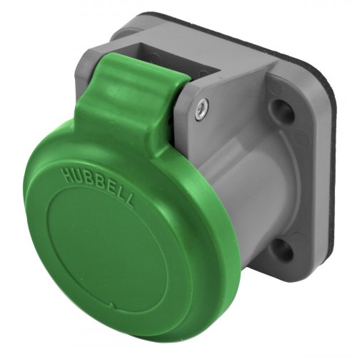 Hubbell Single Pole Weather Protective Covers - Green