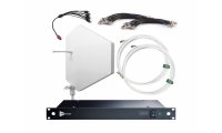 RF Venue Diversity Fin IPX 9-Channel Wireless Mic Upgrade Pack - White
