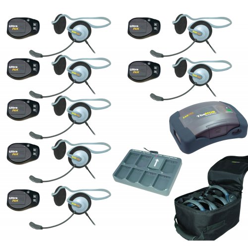 Eartec UltraLITE ComPack System w/ Monarch Headset (7 User)