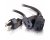 C2G 1-to-2 16awg Power Cord Splitter - 6ft