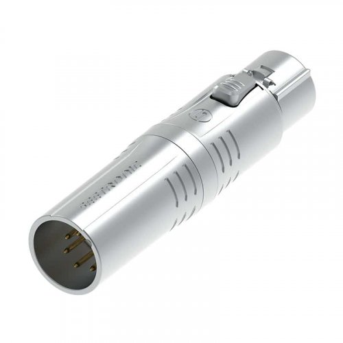 Seetronic MA5M3F 5-Pin XLR Male to 3-Pin XLR Female Adapter