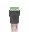 Obsidian Control NETRON RJ-T ESTA Compliant RJ45 DMX to 3-Wire Screw Terminal