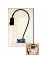 Littlite LA-18-LED 18inch Flush Mount Gooseneck Light