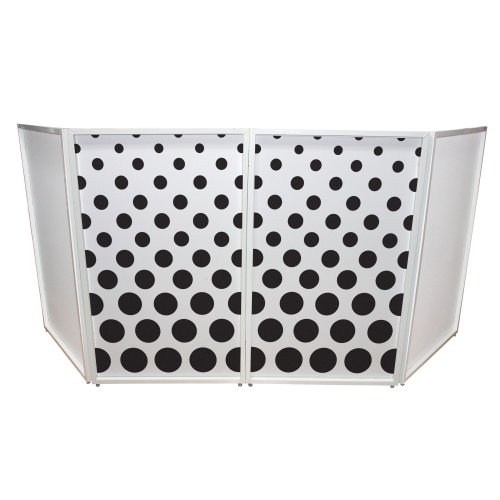ProX Polka Dots DJ Facade Enhancement Scrim (Set of Two)