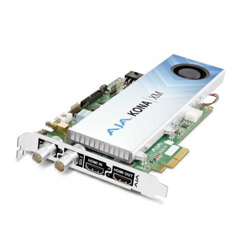 AJA KONA-XM-F Video I/O for AI/AR Medical Devices - Active Cooled