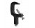 The Light Source Mega-Clamp C-Clamp - Black w/ Zinc Bolt