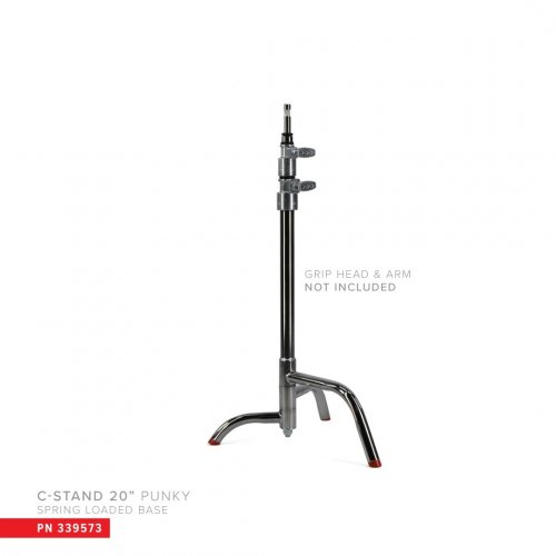 Matthews 20in C-Stand Punky w/ Mini Base 5.25ft - Chrome