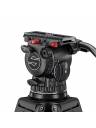 Sachtler FSB 10 MkII 100mm Sideload System w/ ENG 2 CF Tripod, Mid-Lvl Spreader
