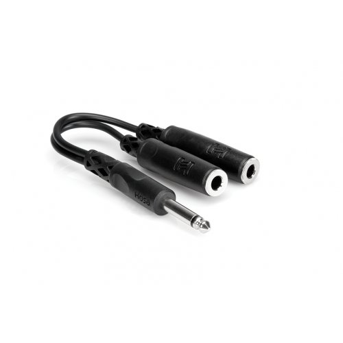 Hosa YPP-111 1/4 in TS to Dual 1/4 in TSF