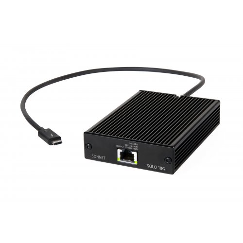 Sonnet Solo 10G 10GBASE-T Thunderbolt to 10Gb Ethernet Adapter