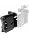 Core SWX Sharkfin Dual Gold Mount Battery Plate for RED V-RAPTOR & KOMODO-X