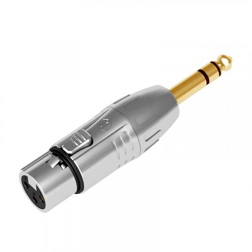 Seetronic MA3FP3 3-Pin XLR Female to 1/4in TRS Adapter