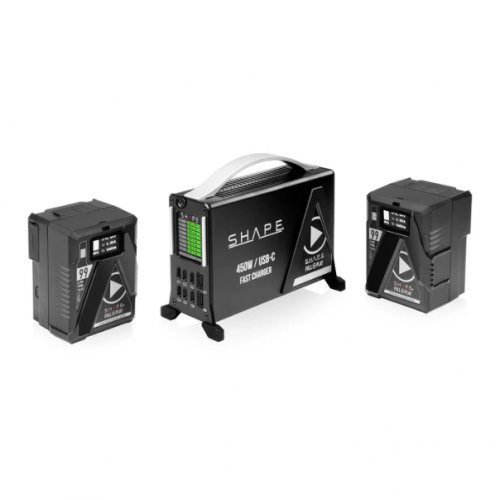 Shape Kit w/ 2x 99Wh V-Mount Mini Batteries & USB-C Fast Charger